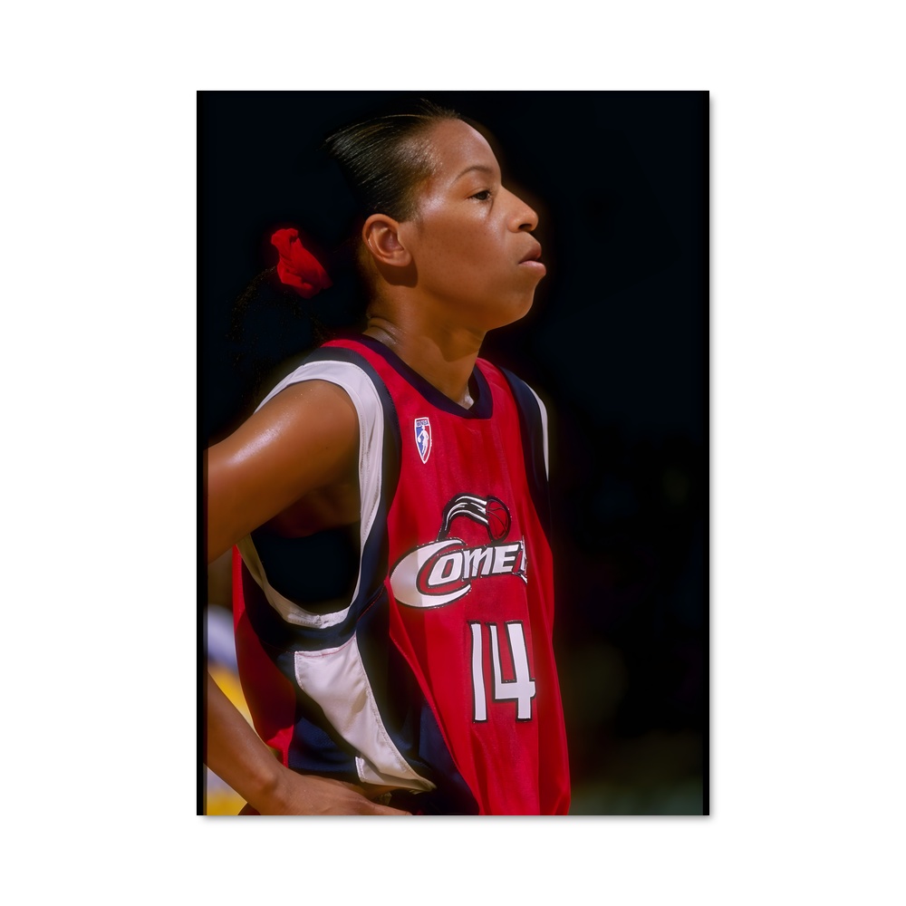 Poster Cynthia cooper – affiche Basketball